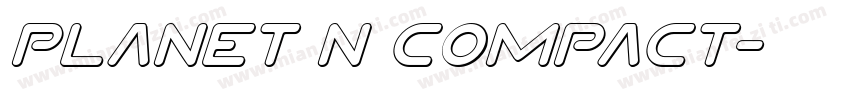 Planet N Compact字体转换